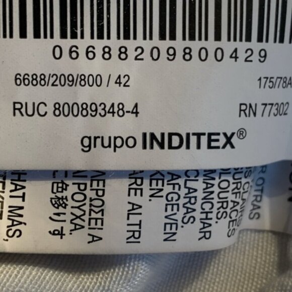 Zara Gray Relaxed Jeans High-Waisted Soft Denim - Picture 12 of 12